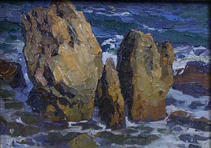 Скалы и камни у моря