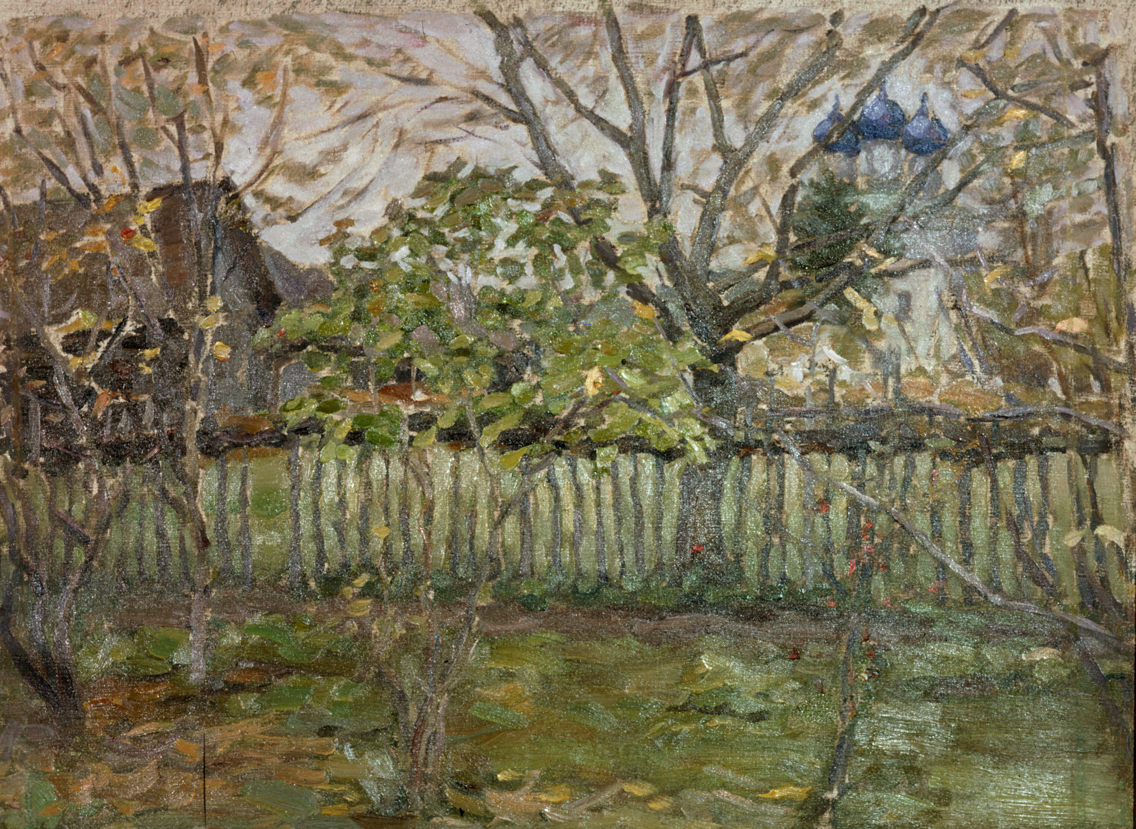 Осень. Проулок