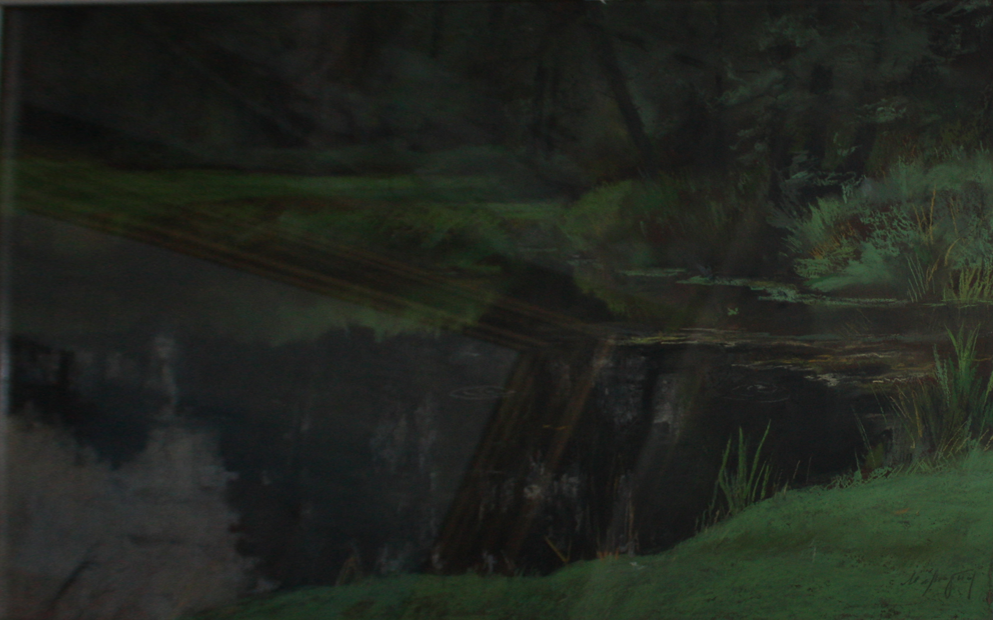Пруд.