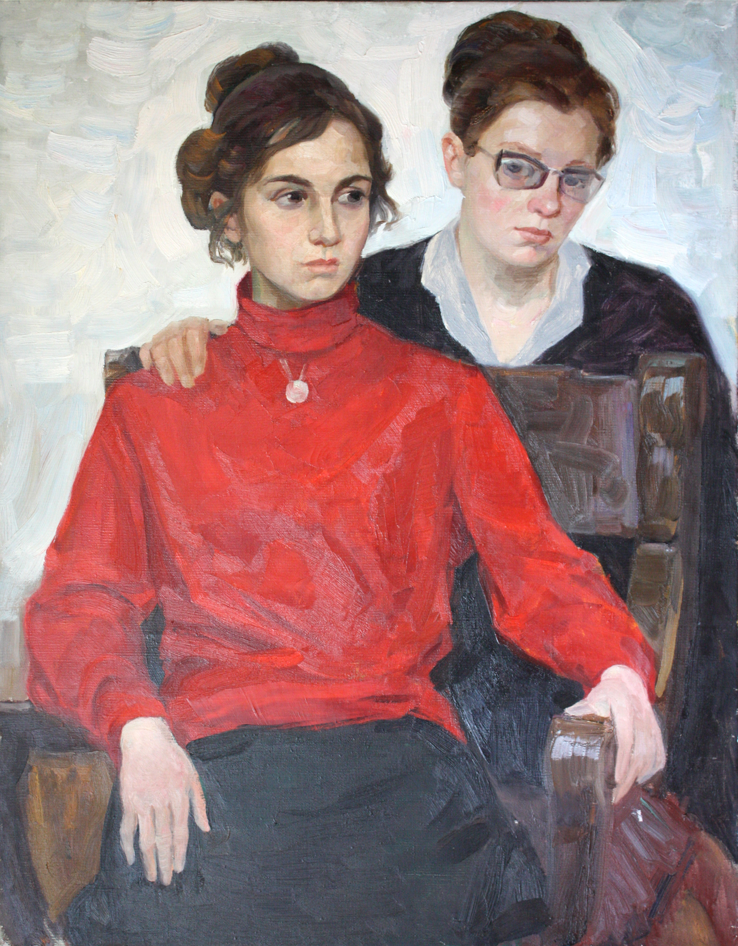 Десятиклассницы.