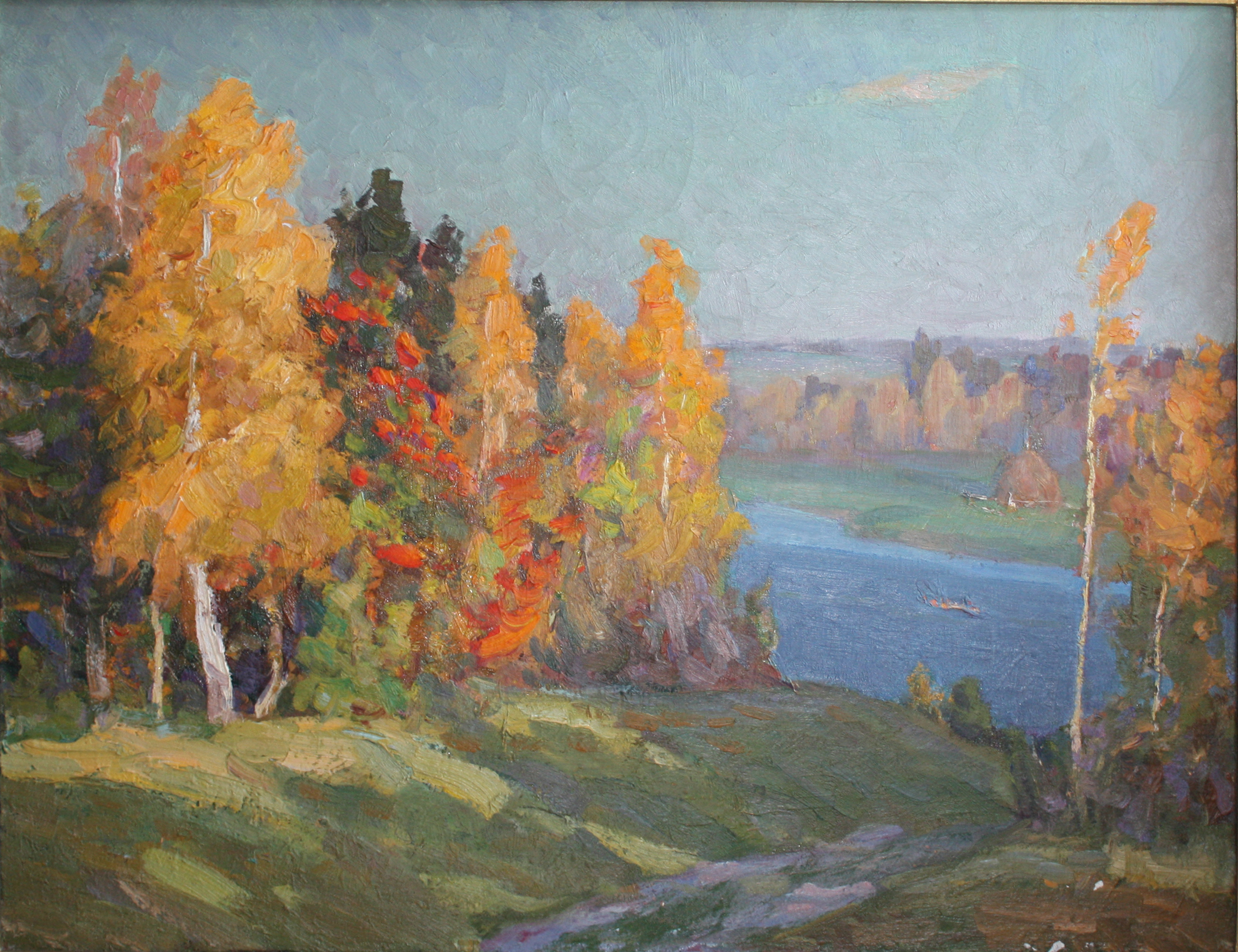 Осень на Волге.