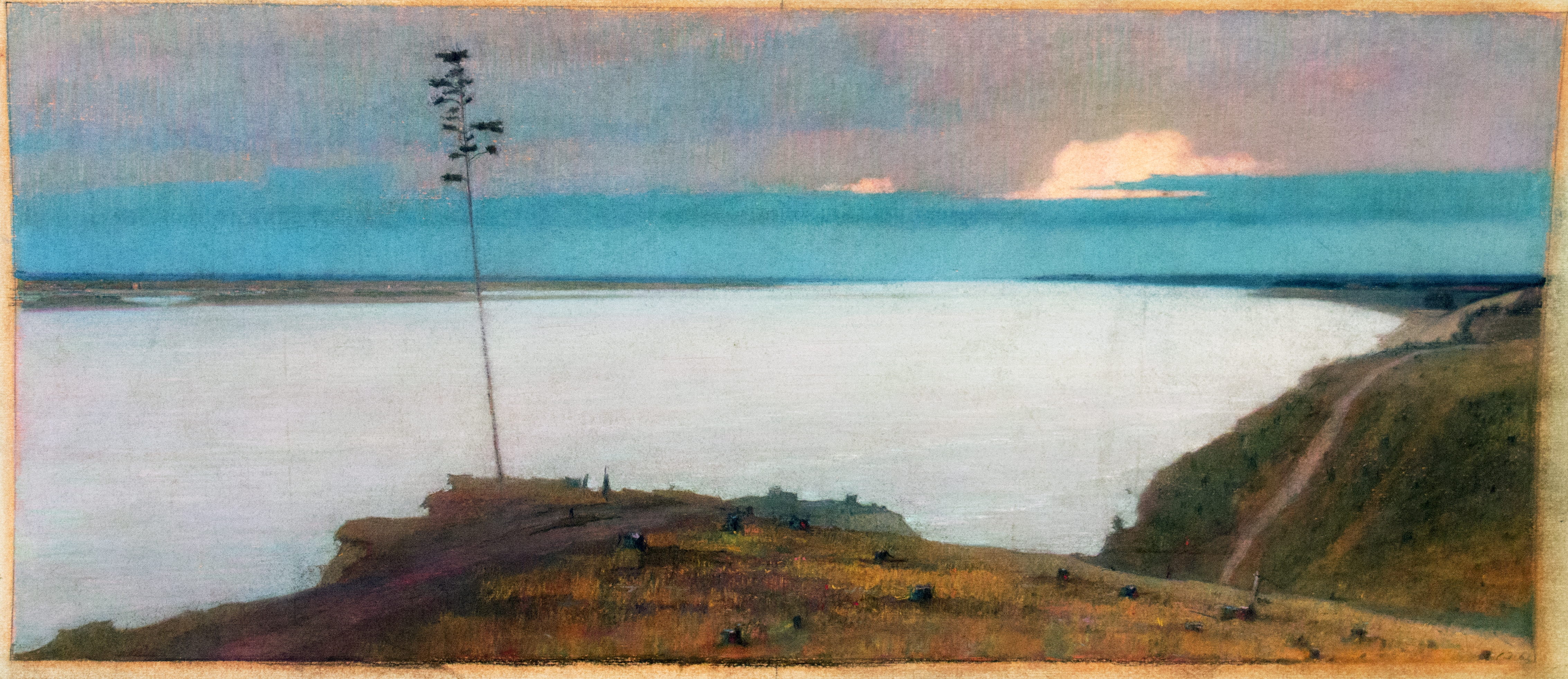 Обь. Сумерки.