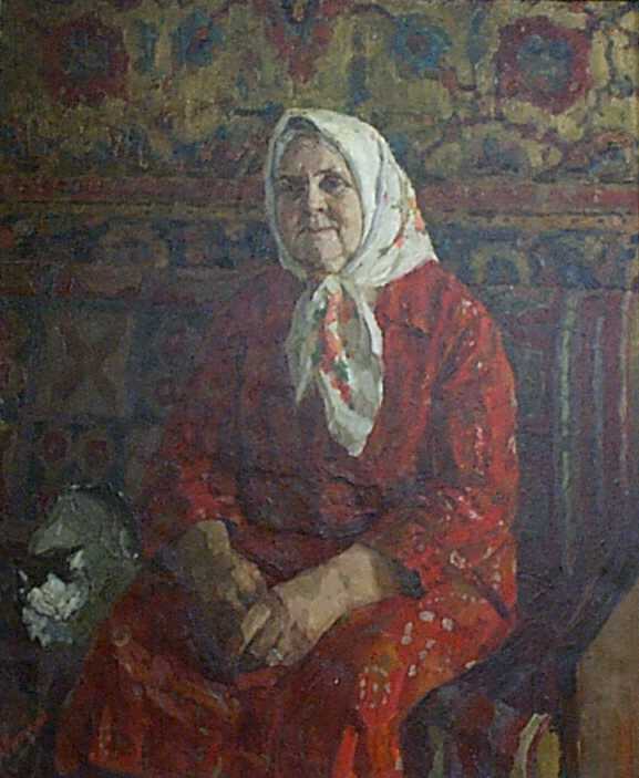 Портрет матери.