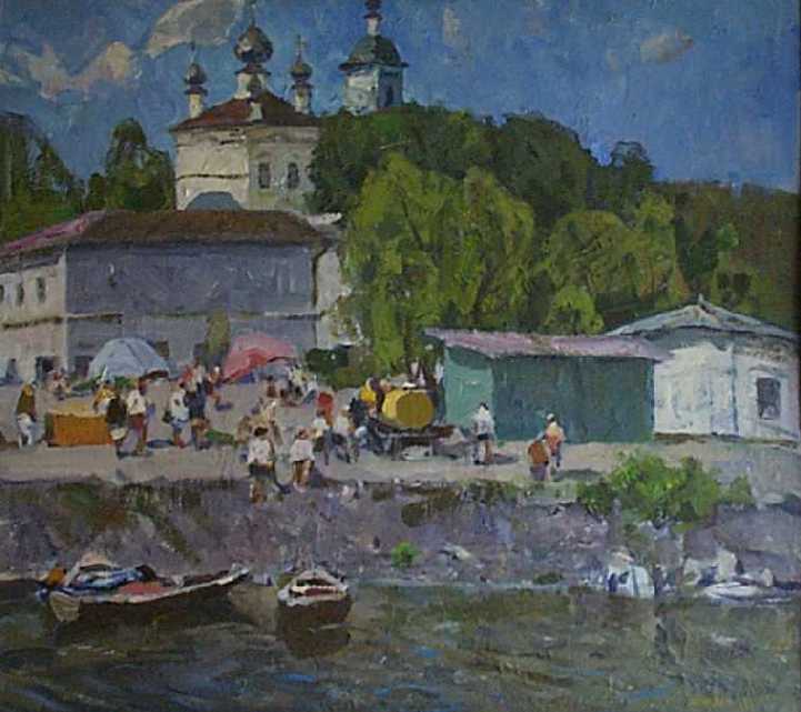 Набережная Плеса. (Пристань).
