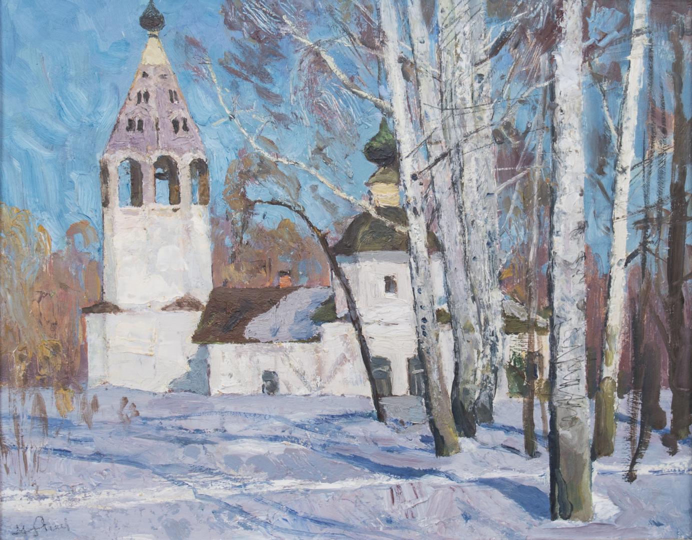 Плес. Церковь на горе Свободы.
