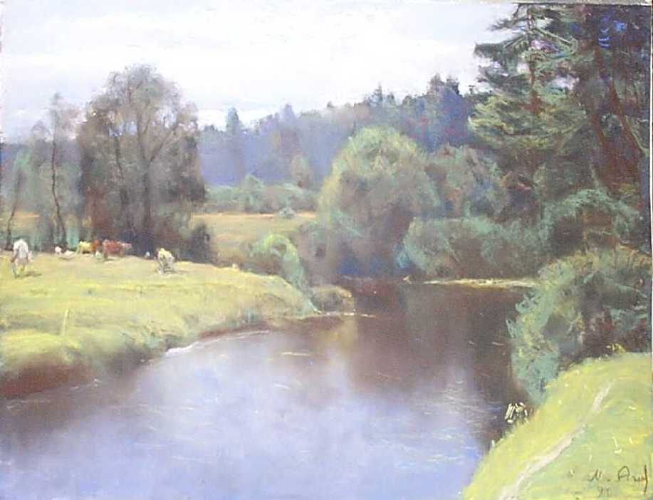 Река Молохта.