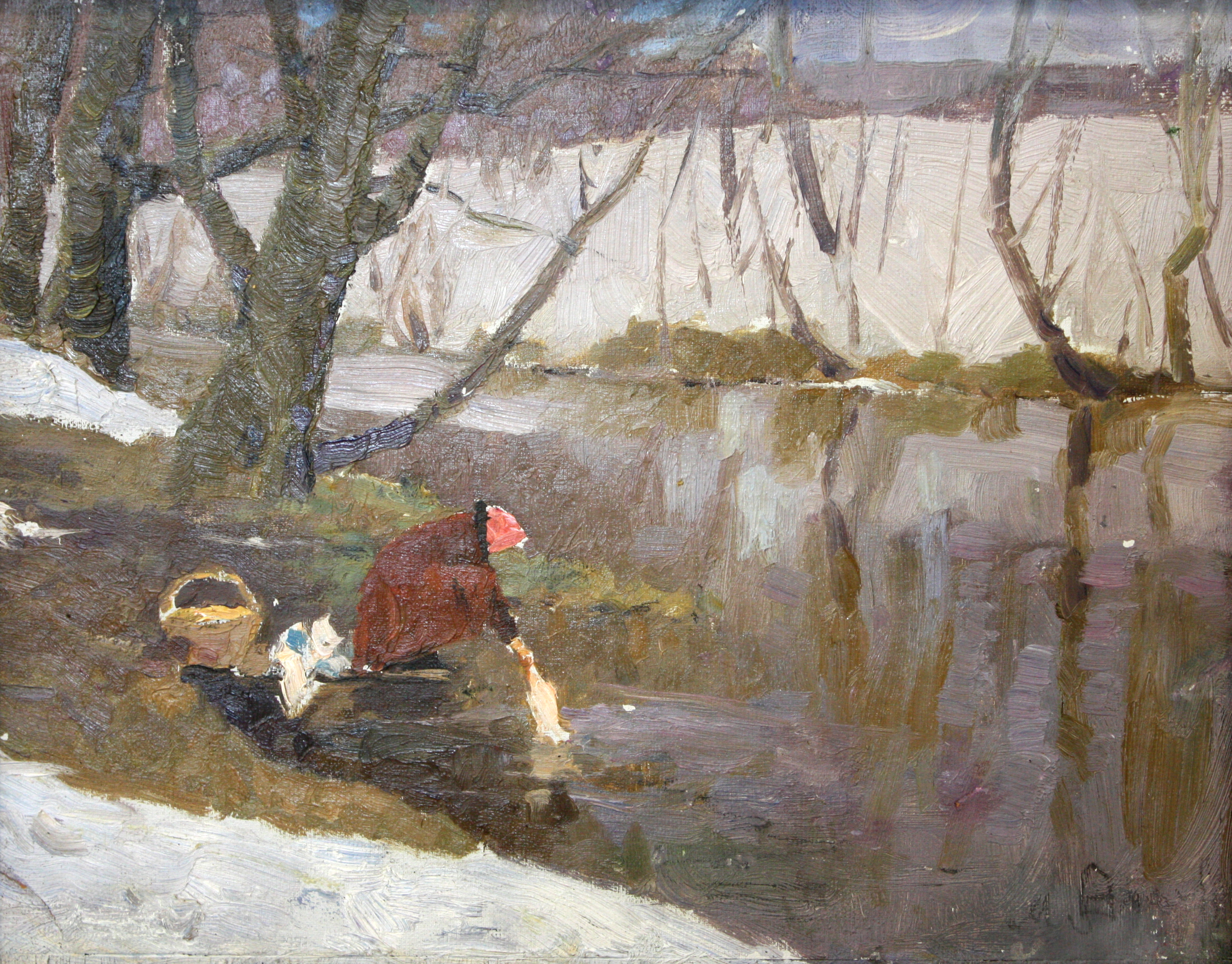 Картина. Стирка.