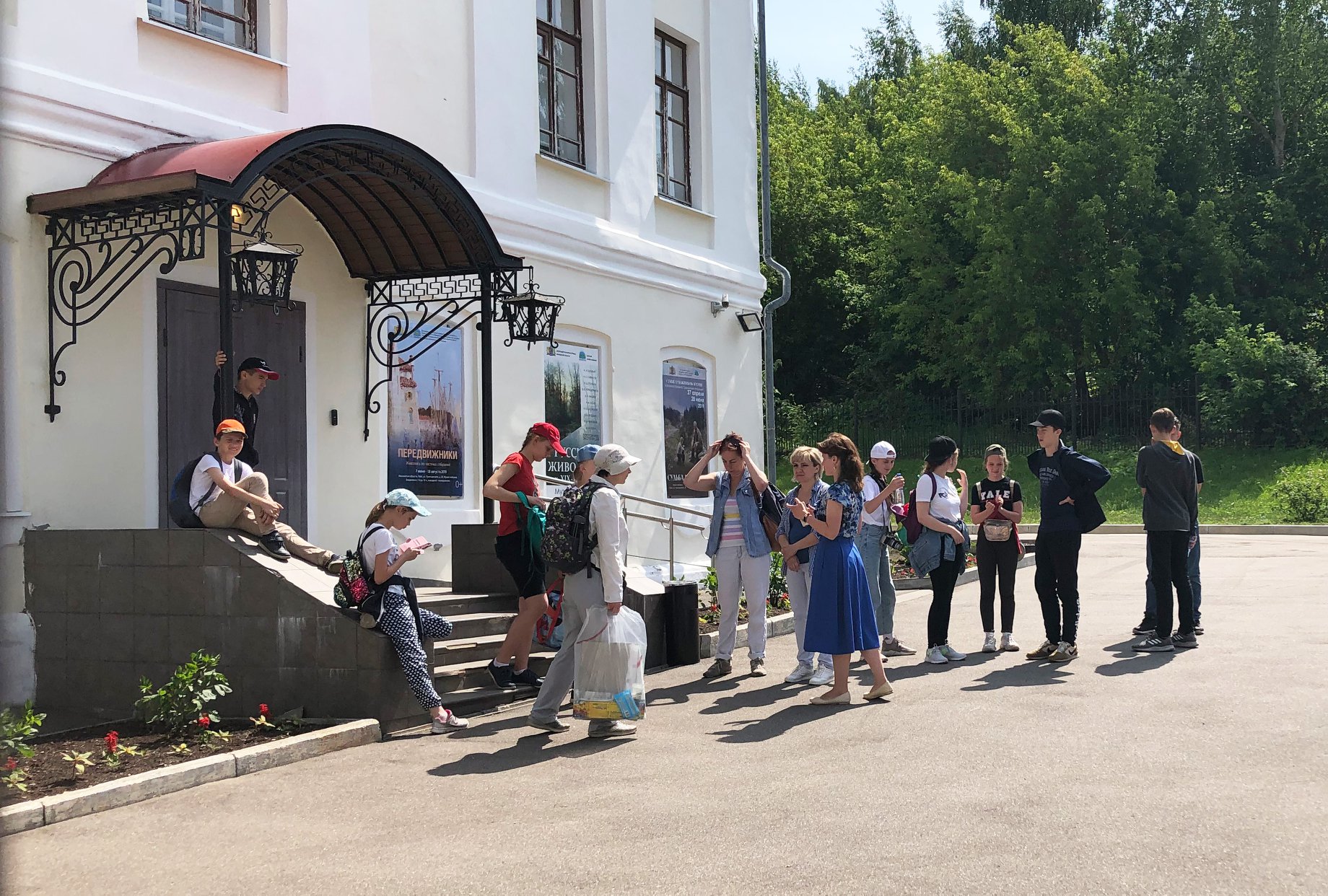На набережной у Музея пейзажа пройдет мастер-класс для детей