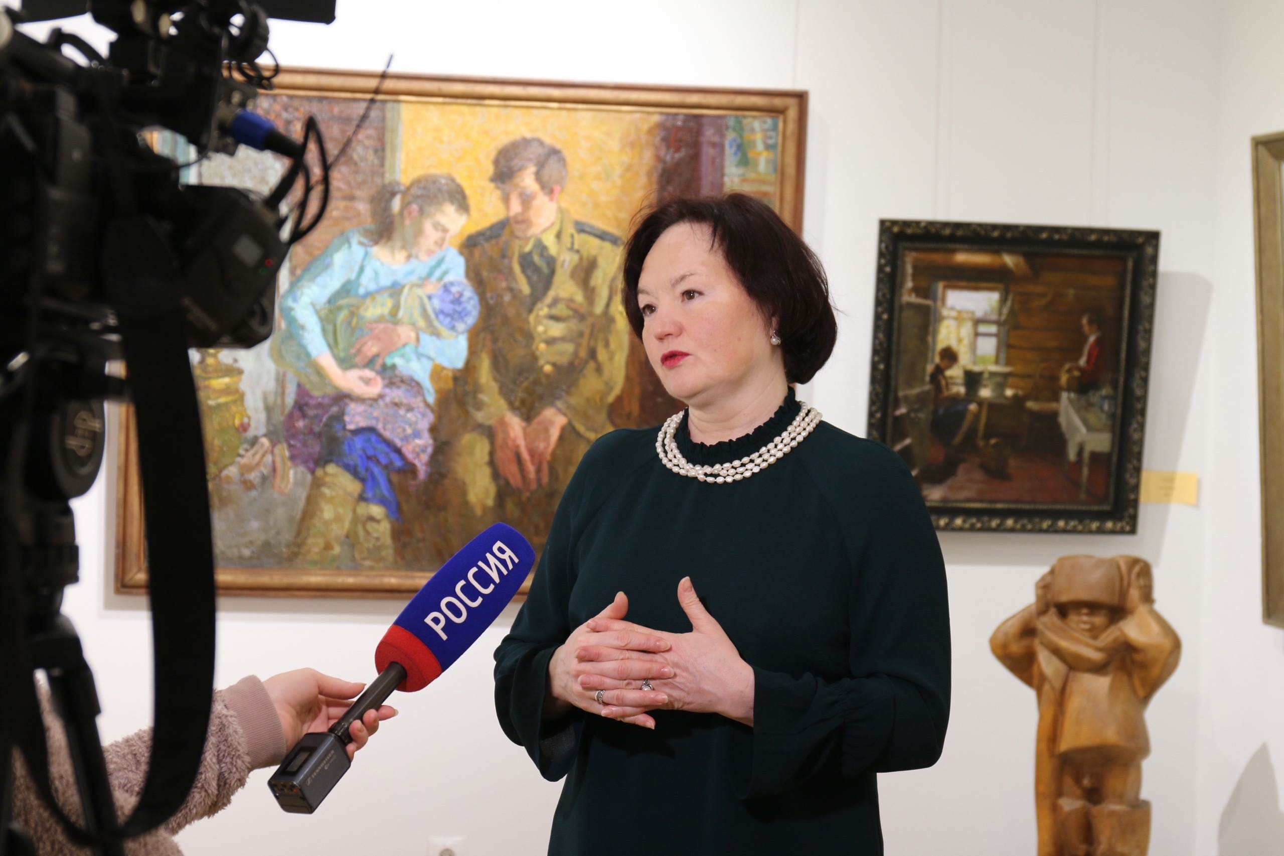 Выставка «Искусство СССР от «оттепели» до «перестройки» Живопись, графика, скульптура из фондов Белгородского художеств…