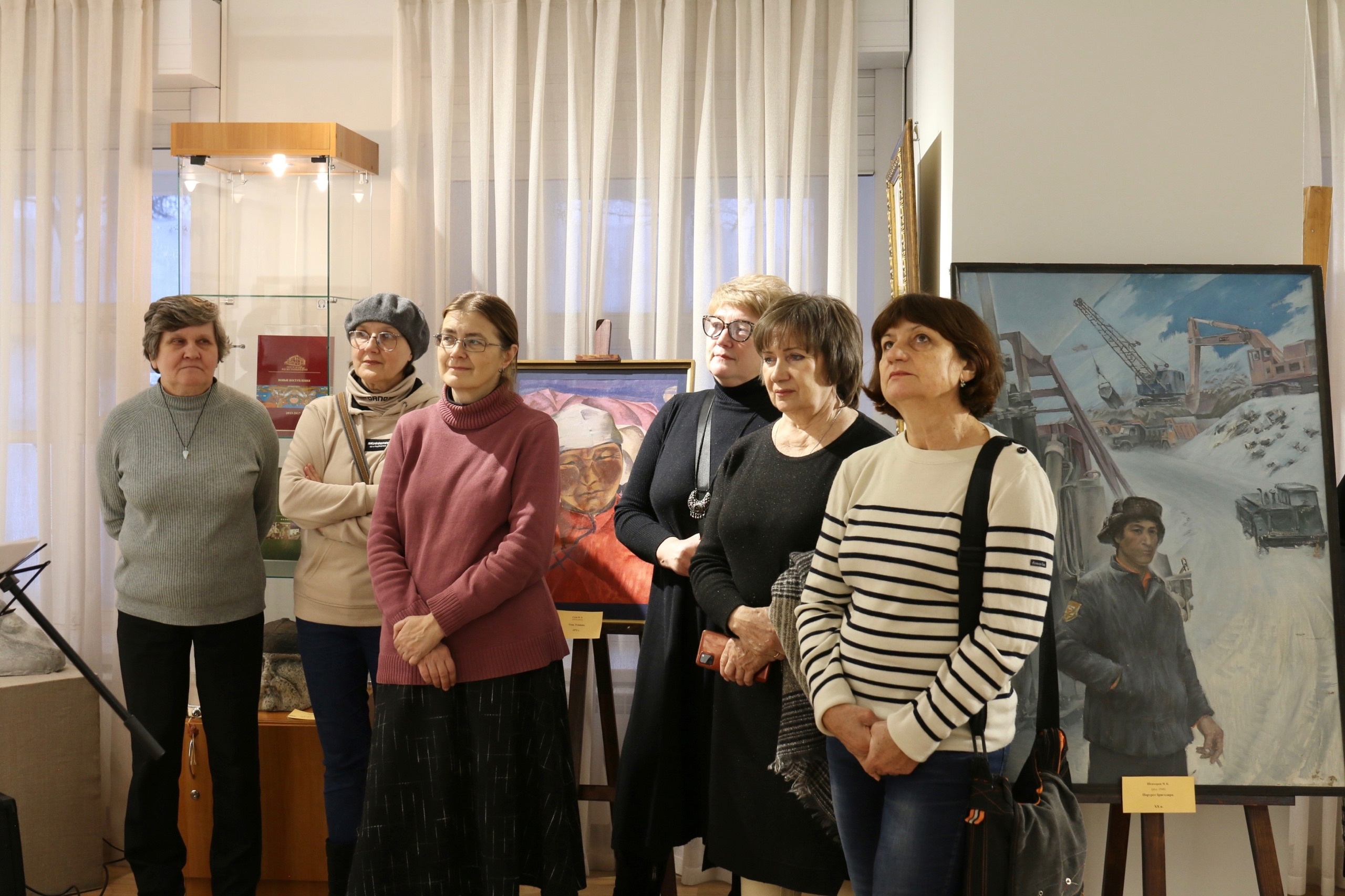 Выставка «Искусство СССР от «оттепели» до «перестройки» Живопись, графика, скульптура из фондов Белгородского художеств…