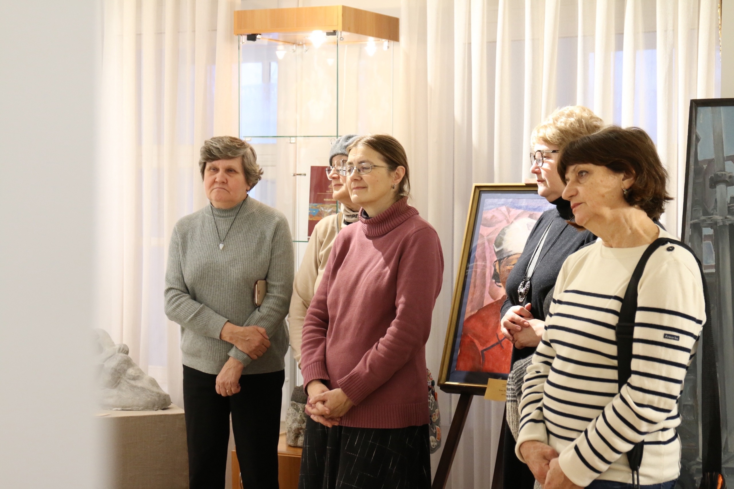 Выставка «Искусство СССР от «оттепели» до «перестройки» Живопись, графика, скульптура из фондов Белгородского художеств…