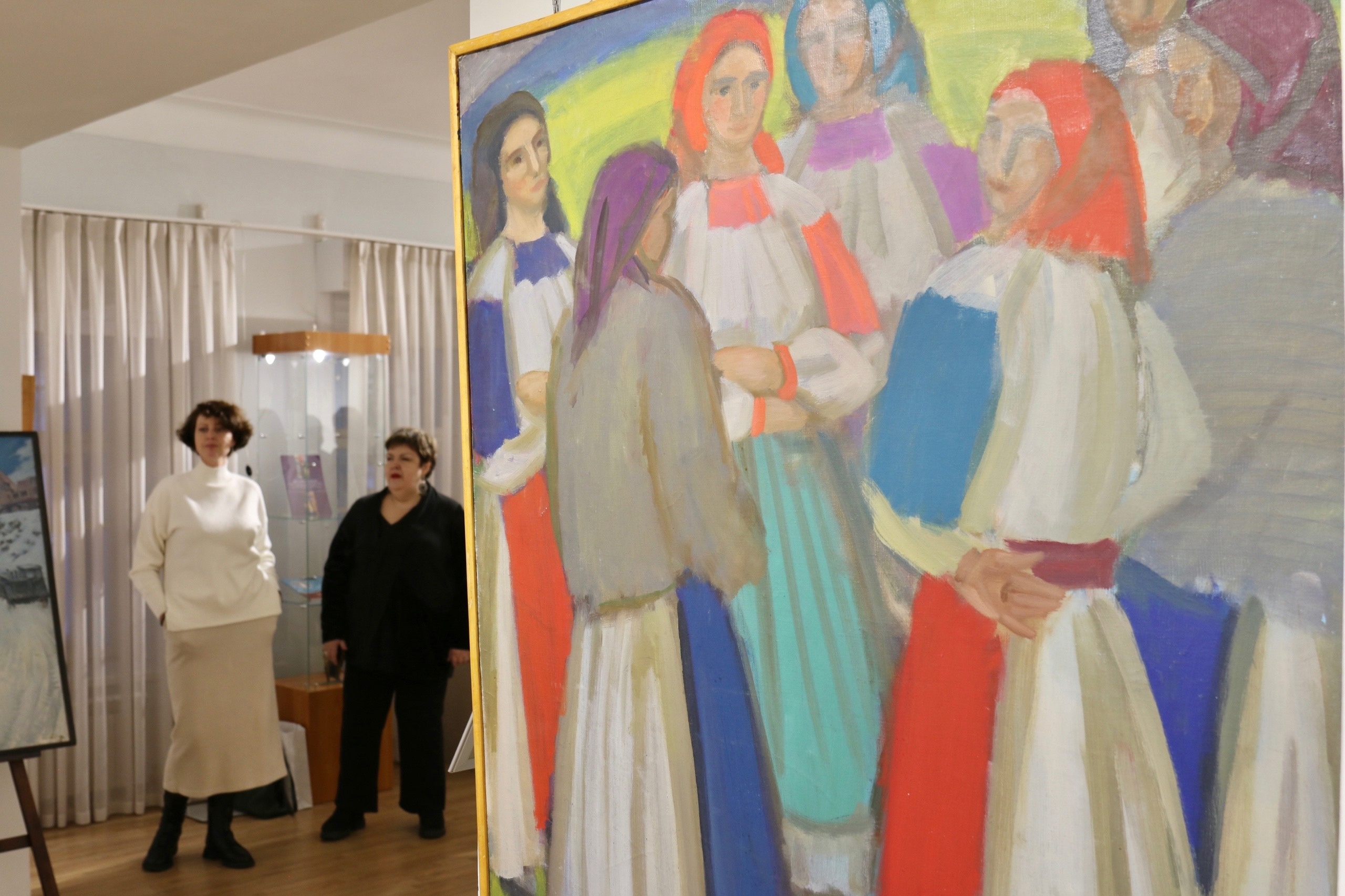 Выставка «Искусство СССР от «оттепели» до «перестройки» Живопись, графика, скульптура из фондов Белгородского художеств…