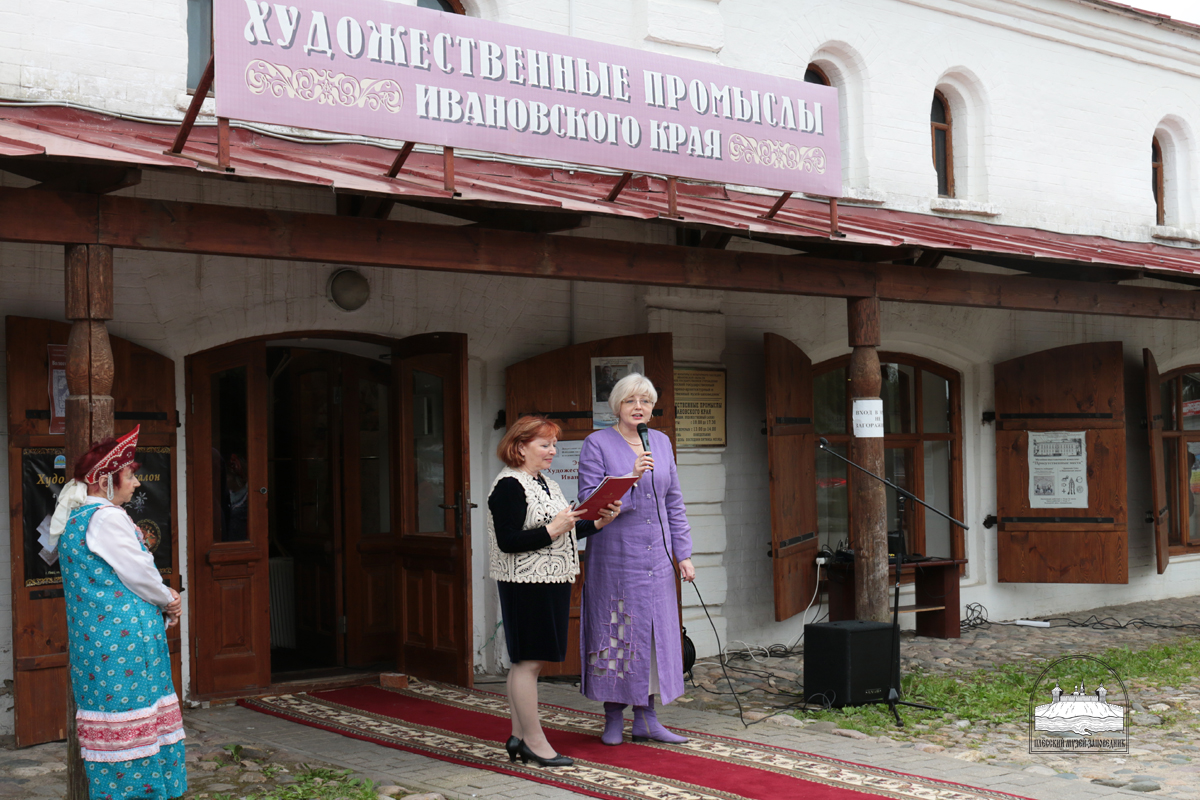 Выставка молодых талантов «Вологодское кружево» в рамках XII Российского фестиваля моды «Плёс на Волге. Льняная палитра…