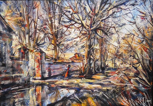 Максимычев Н.В. Бархатный свет. 1988, х.м. art-37.jpg