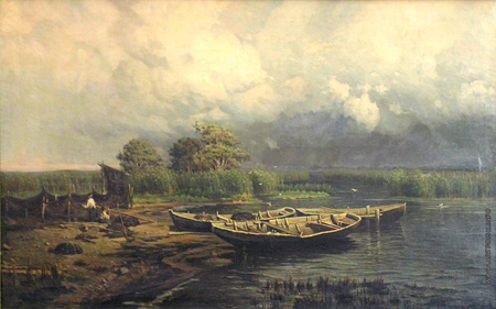 Судковский Р.Г. «Перед грозой», 1882 год, холст, масло, Национальный художественный музей Республики Беларусь stat-41-03.jpg
